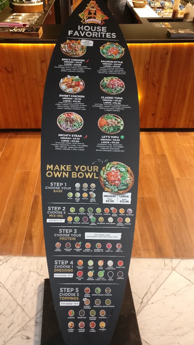 Menu Hawaiian Poké Bowl - Louvain-La-Neuve-5